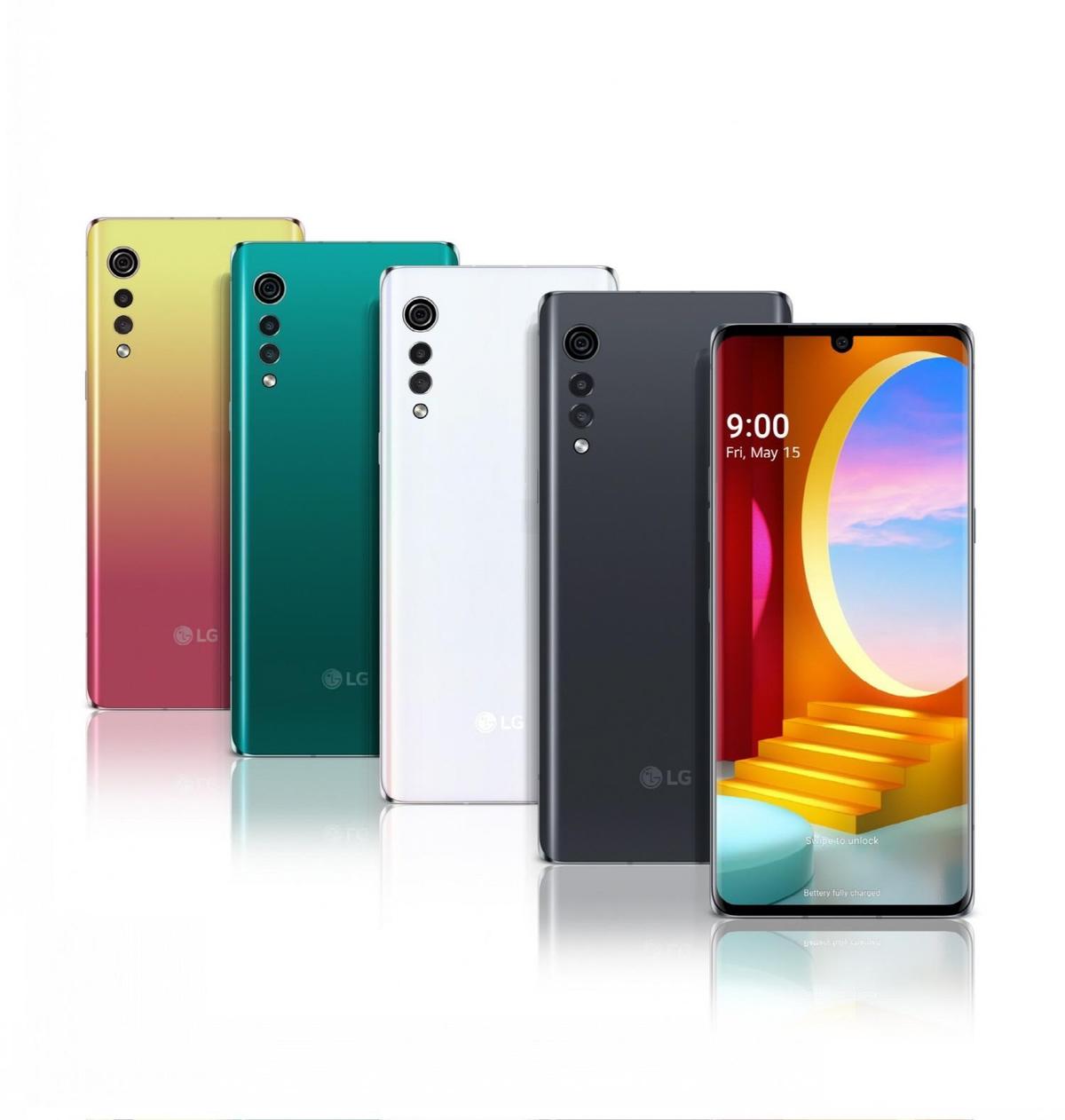 LG Velvet'in tasarımı