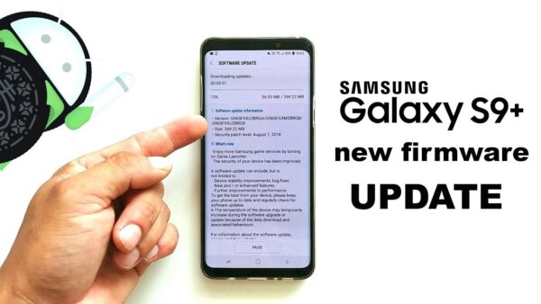 Galaxy S9 Plus güncelleme