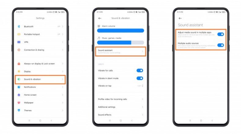 MIUI 12 ses