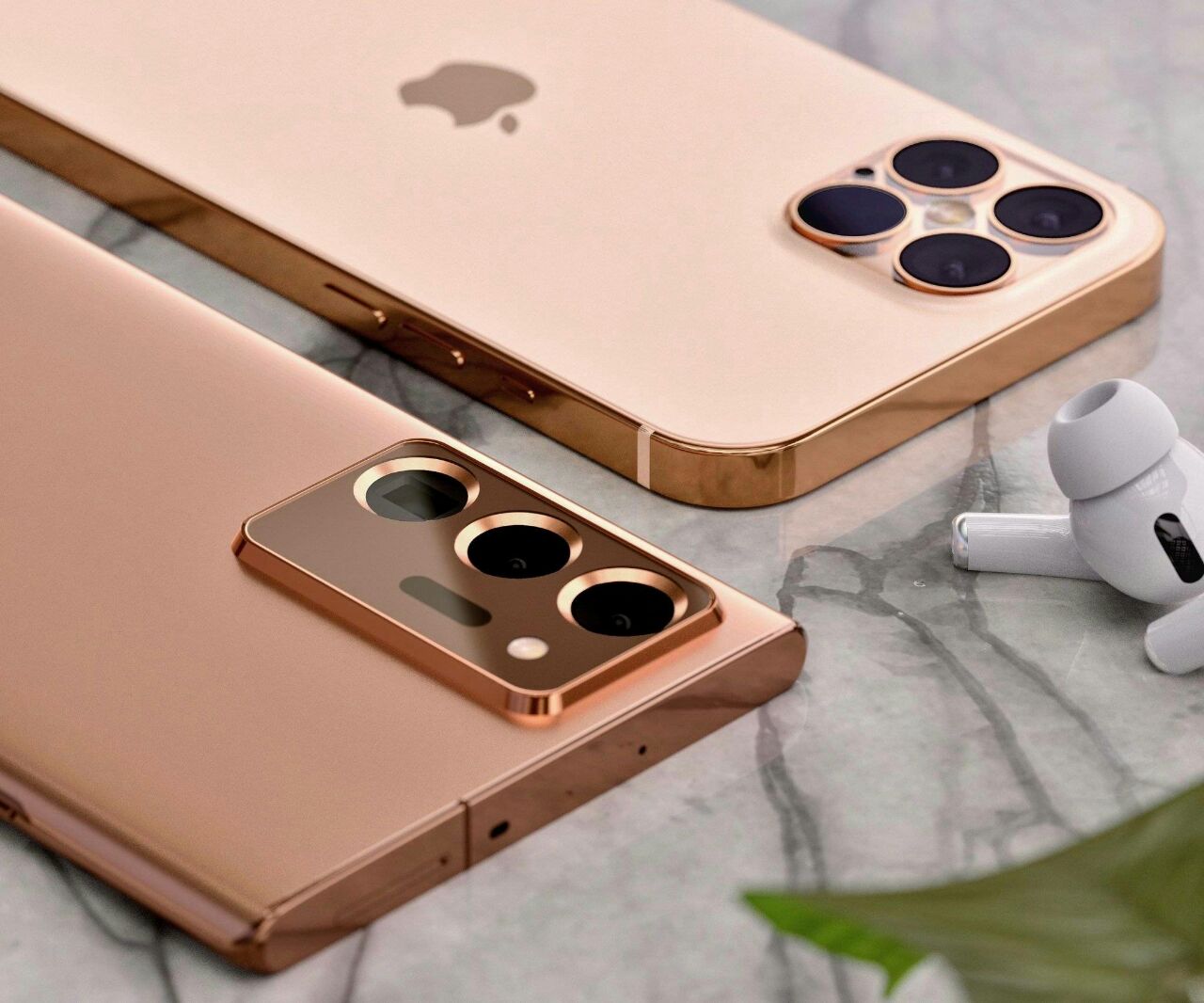 iPhone 12 Pro Max - Galaxy Note 20 Ultra