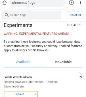 Chorome-Android
