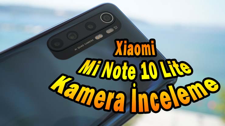 Xiaomi Mi Note 10 Lite kamera