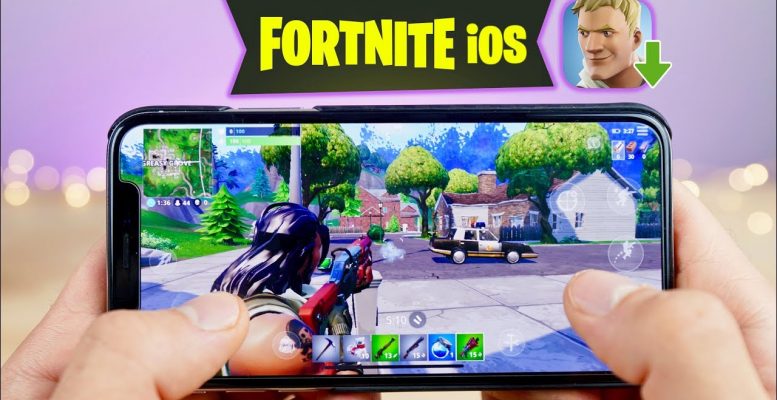 Fortnite yüklü iPhone