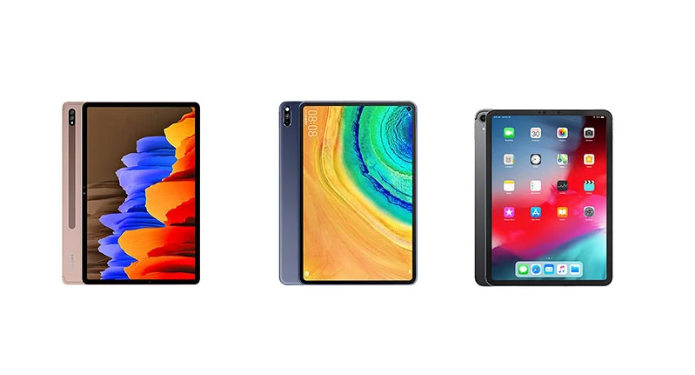 Tab S7+ iPad Pro MatePad Pro