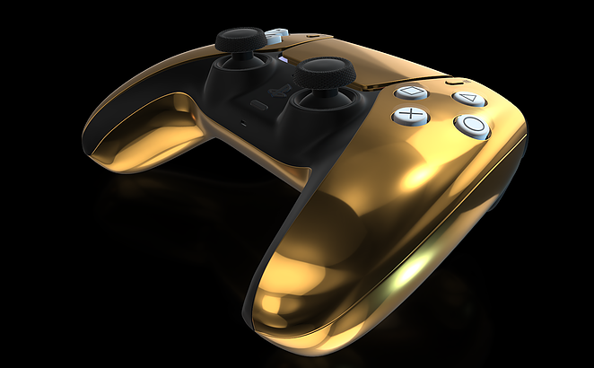 Altın kaplama PlayStation