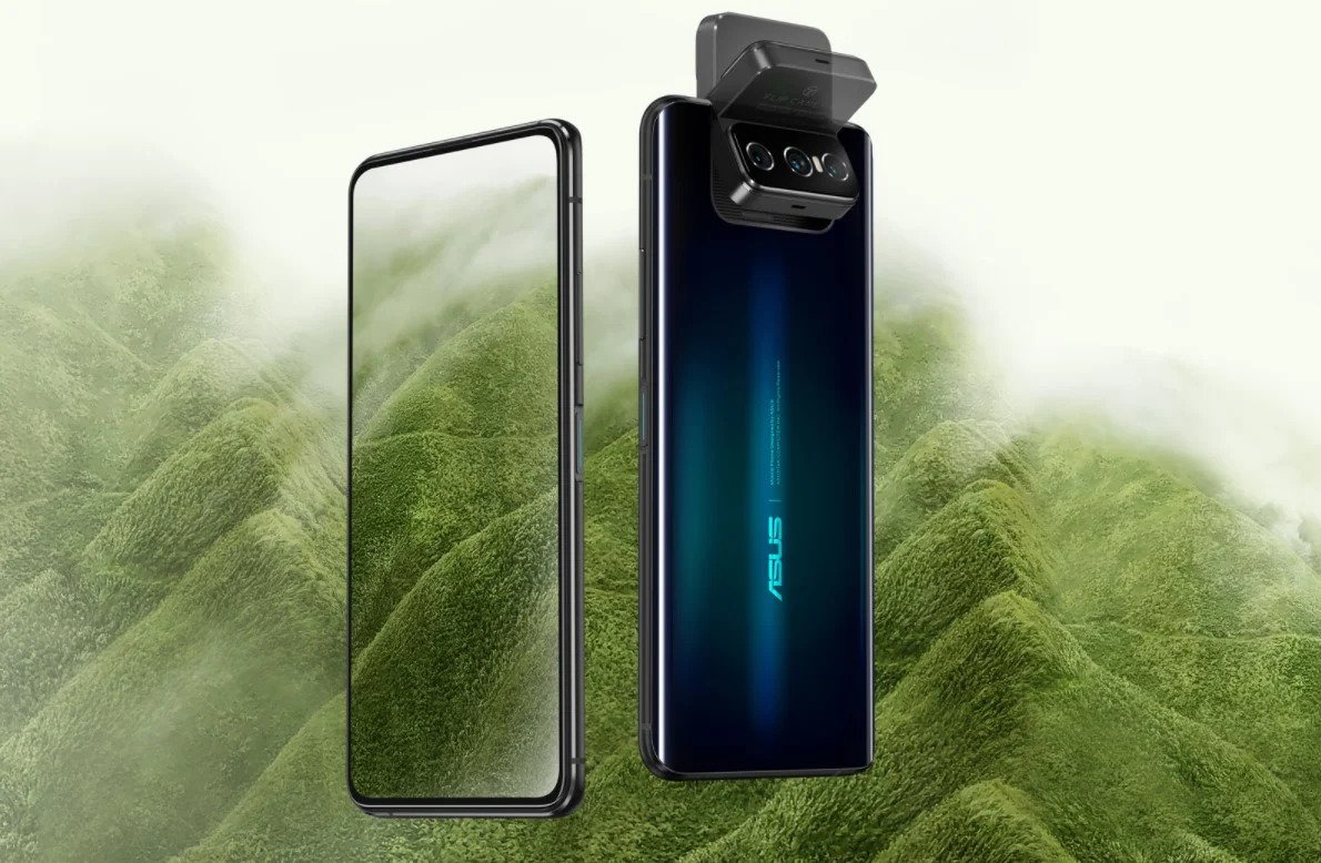 Asus Zenfone 7 Pro açılır kamera