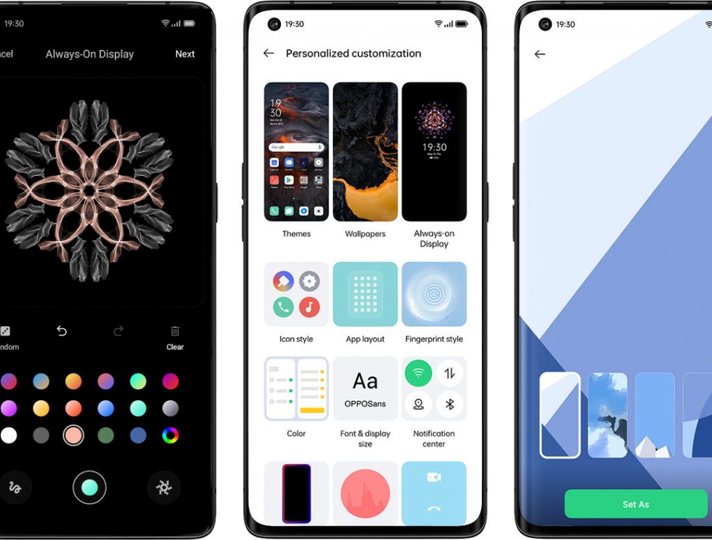 ColorOS 11 alacak OPPO modelleri