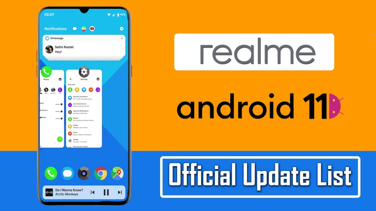 realme Android 11