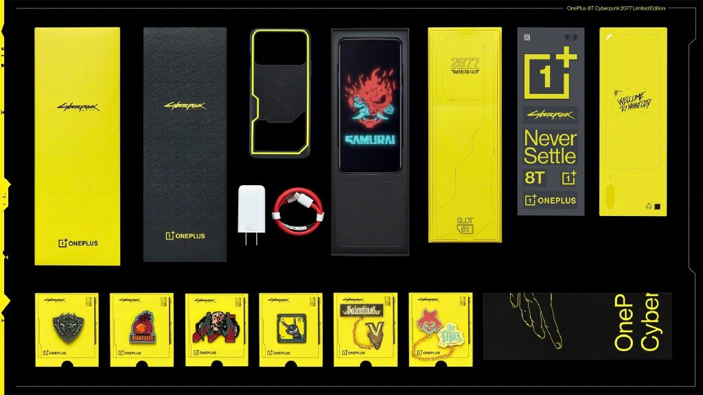 OnePlus 8T Cyberpunk 2077 Limited Edition