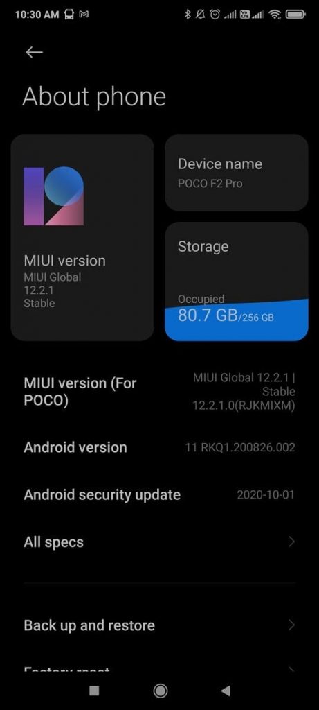 POCO F2 Pro