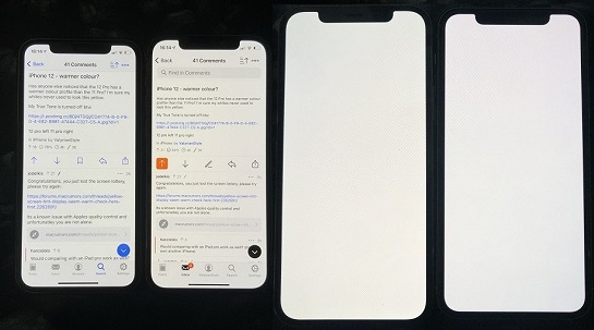 iphone 12 sarı ekran