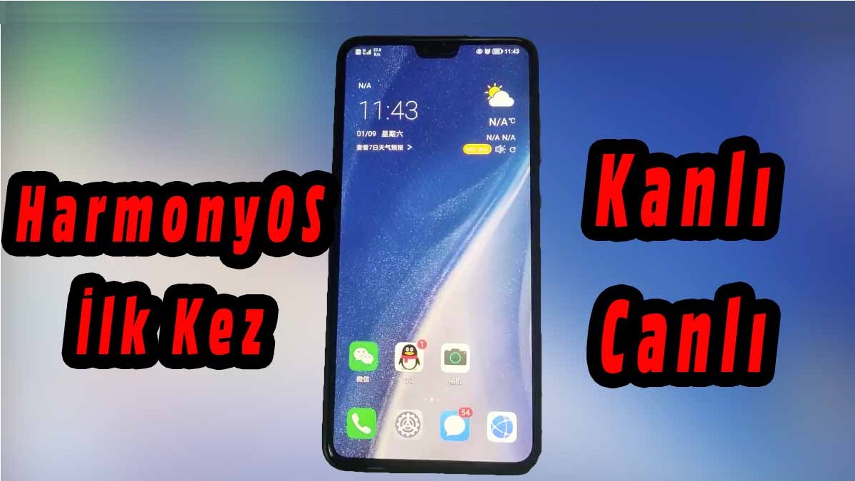 HarmonyOS kanlı canlı