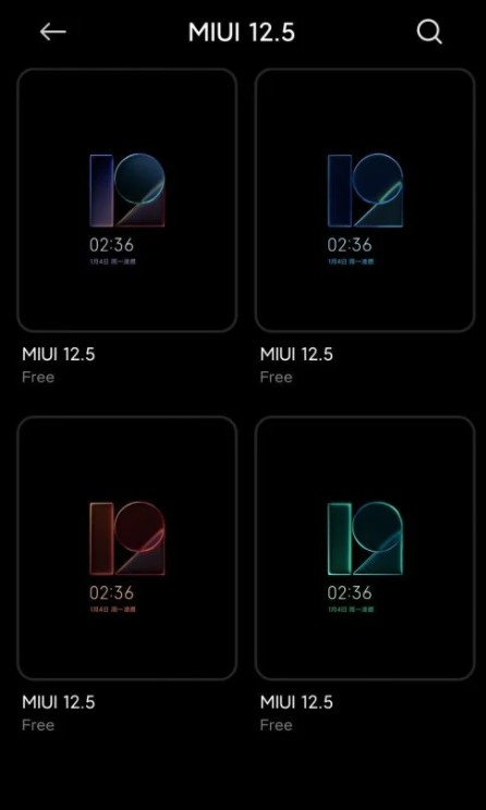 MIUI 12.5