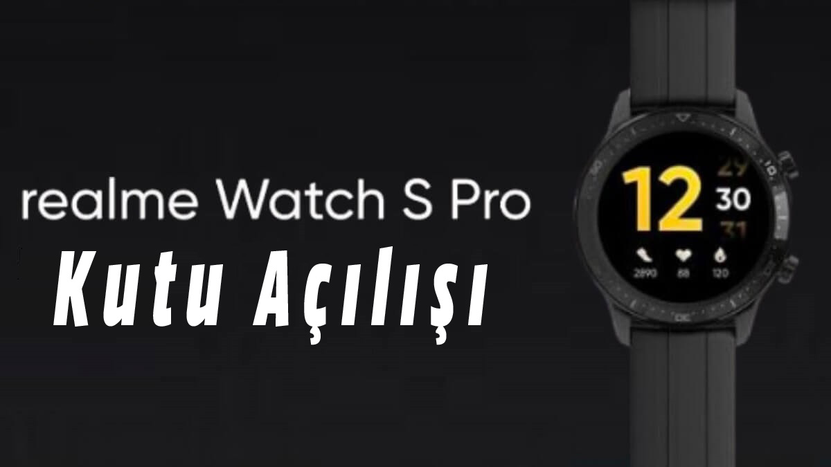 realme Watch S Kutu