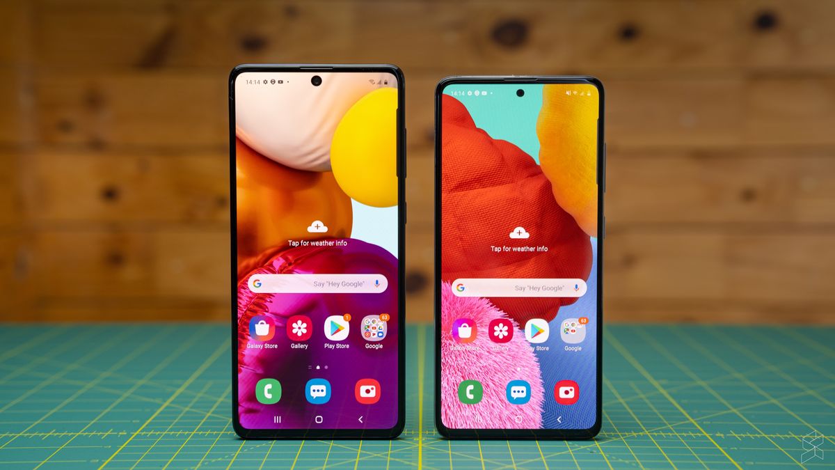 Galaxy A51 ve Galaxy A71