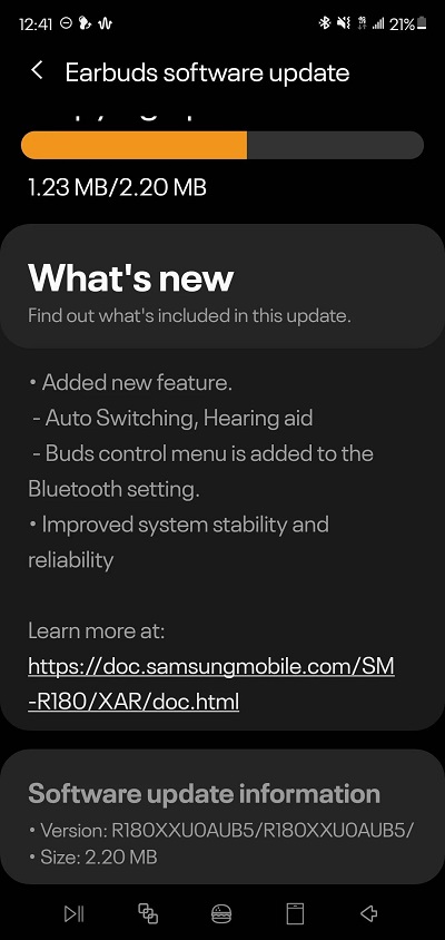 Galaxy Buds Live