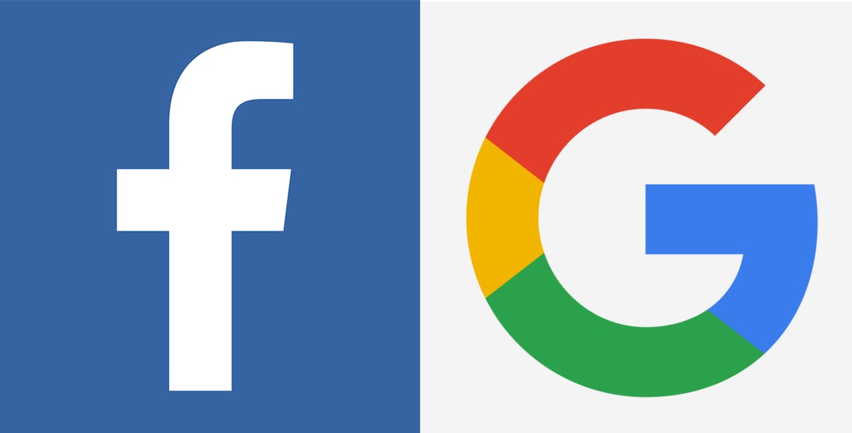 Google Facebook 