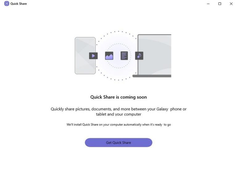 Samsung Quick Share ile Windows 10'a Dosya Aktarmak Kolaylaşacak