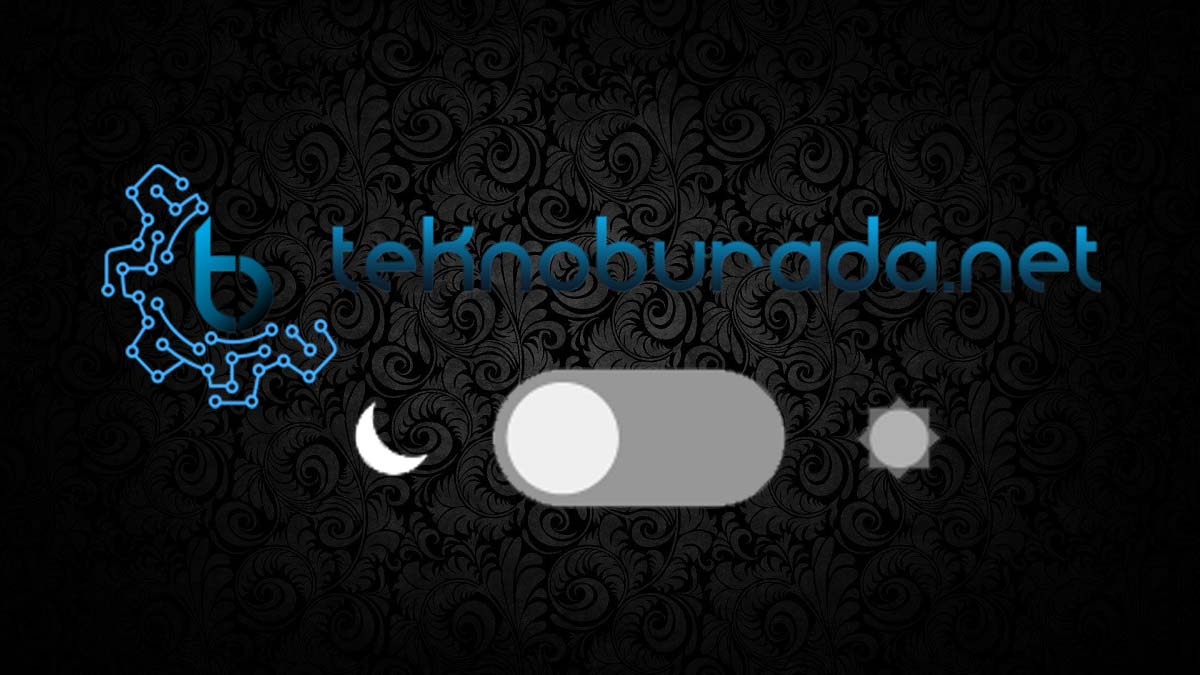 TeknoBurada Dark Tema