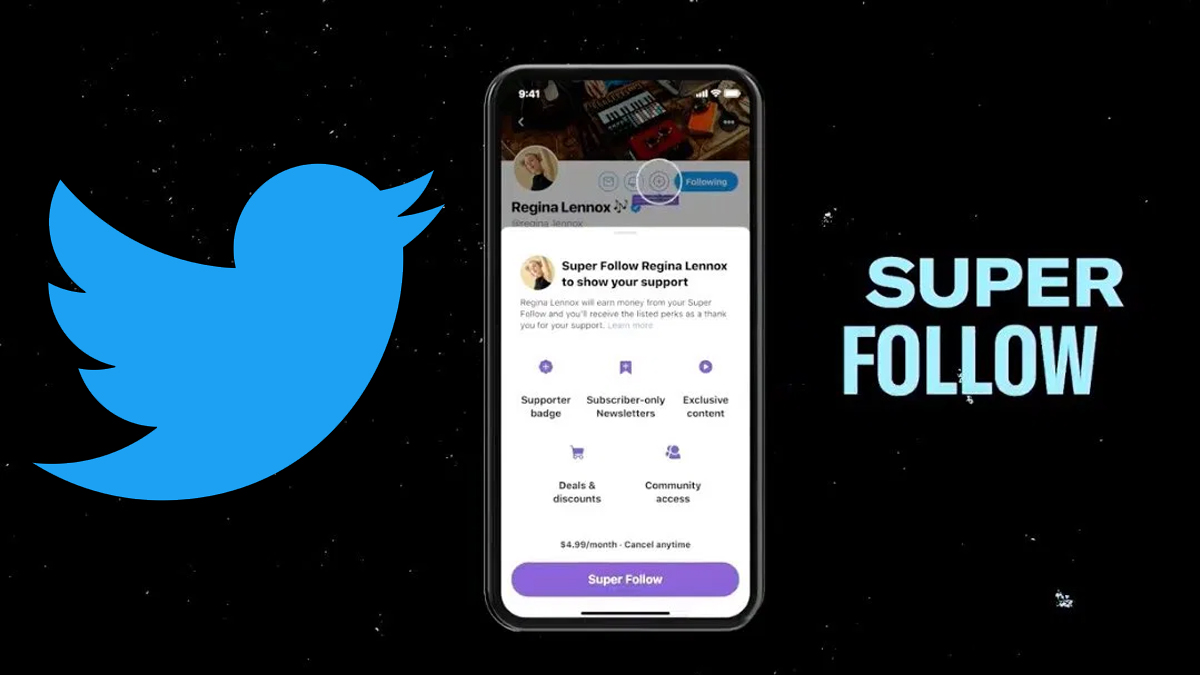 Twitter Super Follow