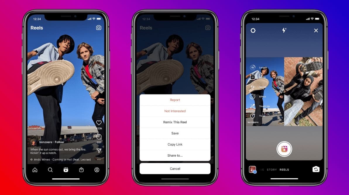 Instagram Reels Remix