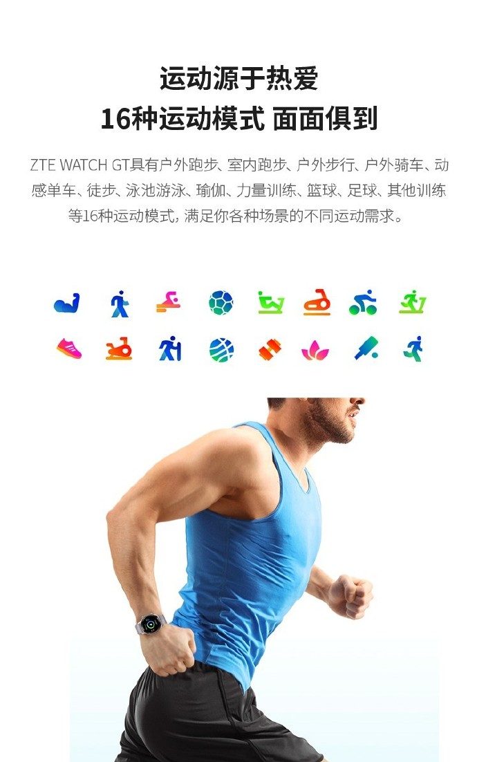 ZTE Watch GT Spor Modları