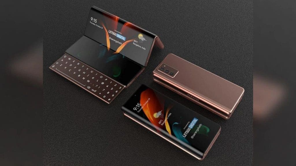 Galaxy Z Fold Tab tasarım