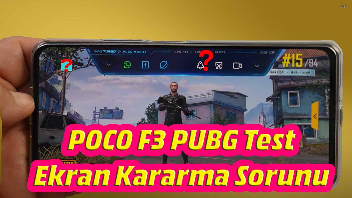 POCO F3 PUBG