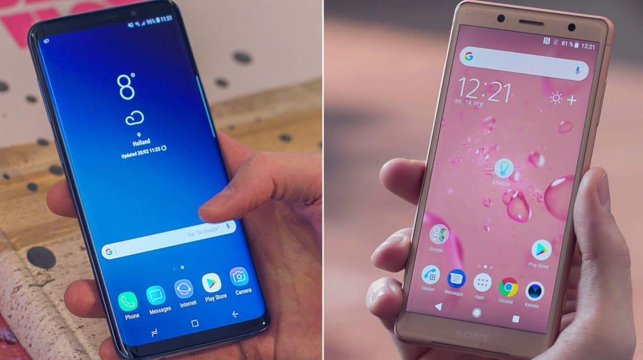 Samsung ve Sony