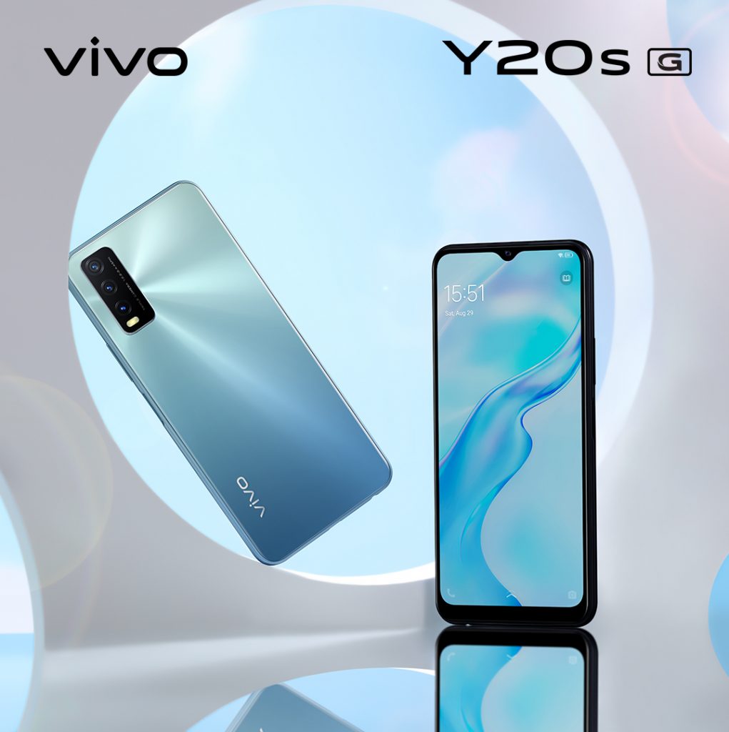 Vivo Y20s G tasarım