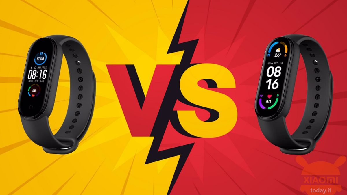 Xiaomi Mi Band 6 ve Mi Band 5