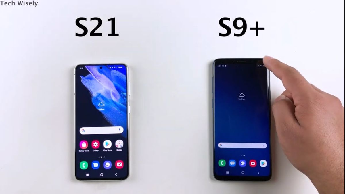 Galaxy S21 ve Galaxy S9 Plus
