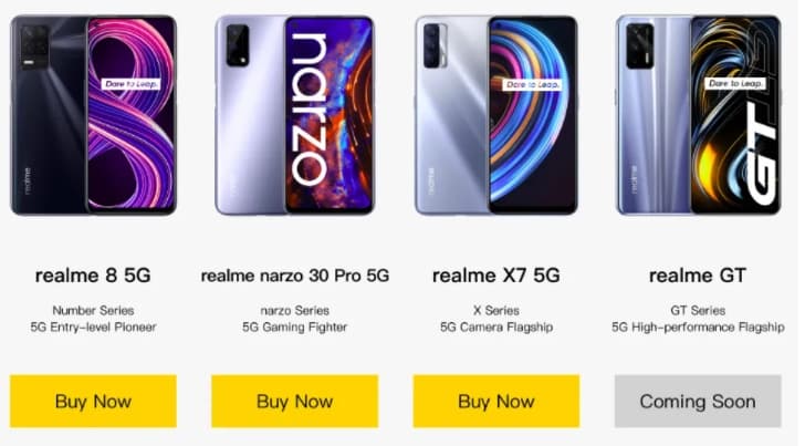 realme GT 5G