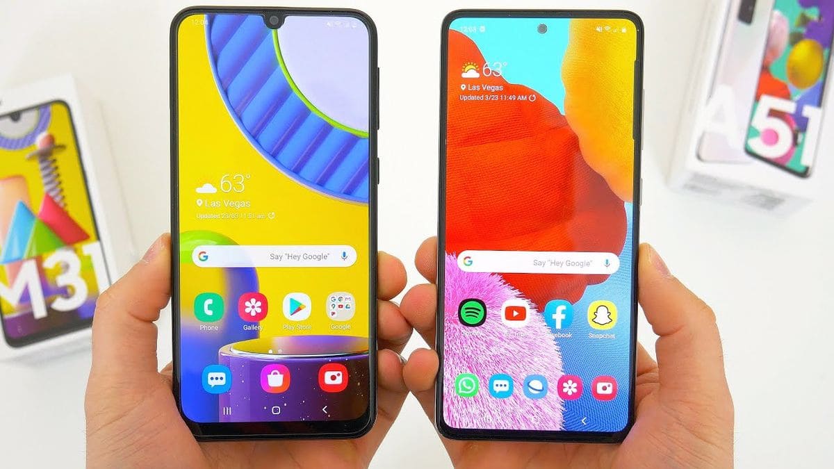 Galaxy A ve Galaxy M
