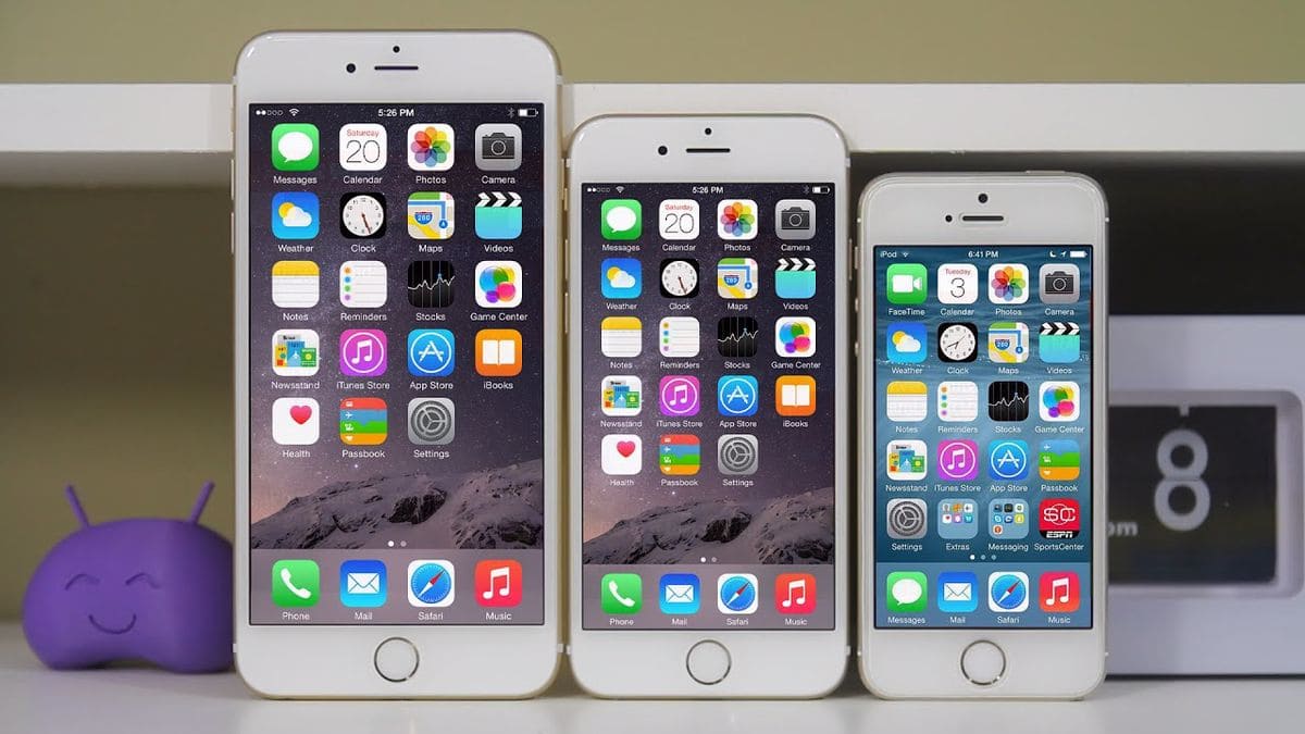 iPhone 5S ve iPhone 6