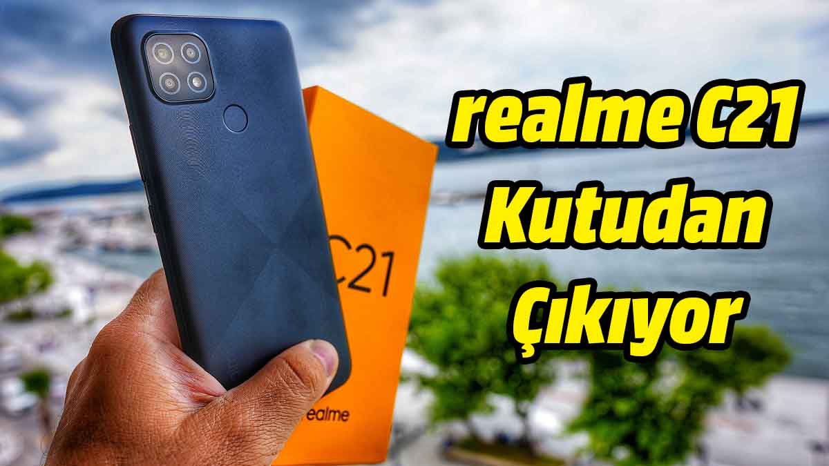 realme C21 Kutu