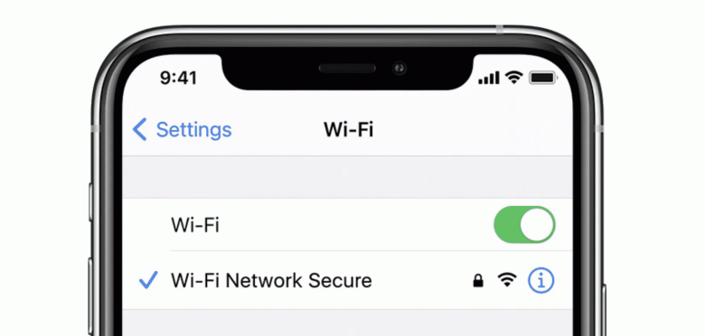 iPhone Wi-Fi hatası