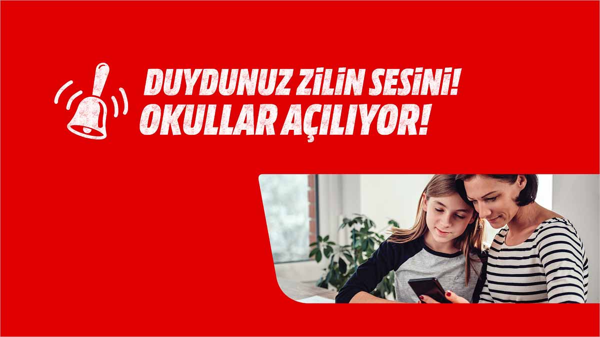 MediaMarkt Okula Dönüş Kampanyası