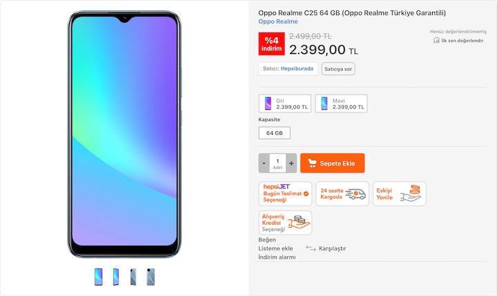 Realme C25