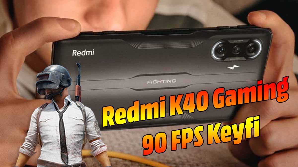 Redmi K40 Gaming PUBG