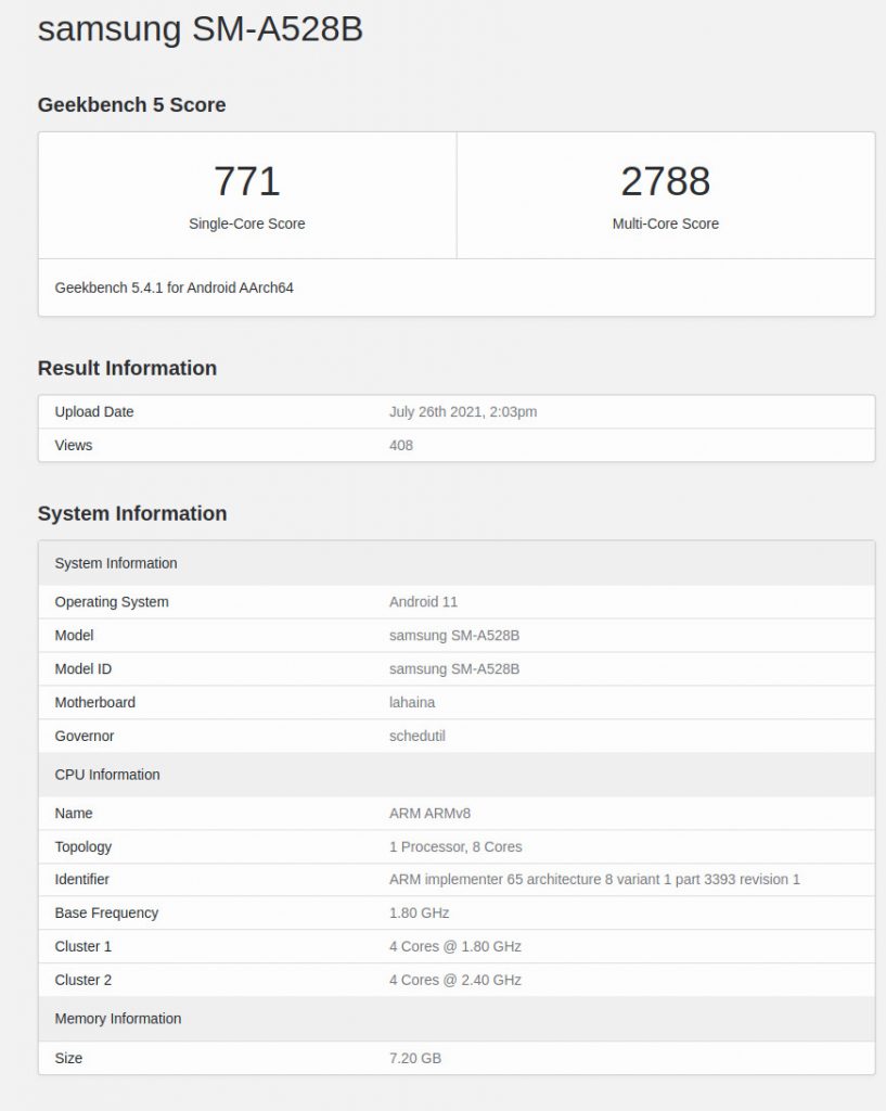 Galaxy A52s Galaxy A52s