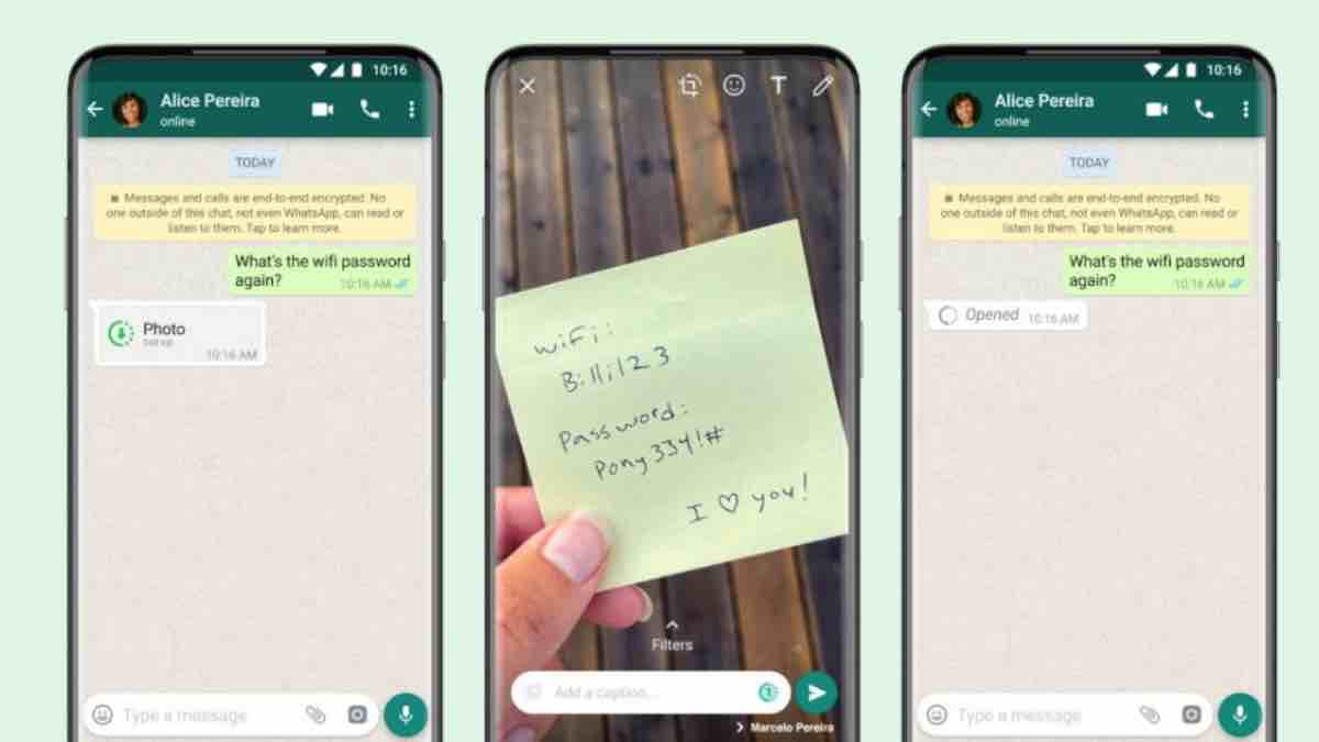 WhatsApp Kaybolan Fotoğraf