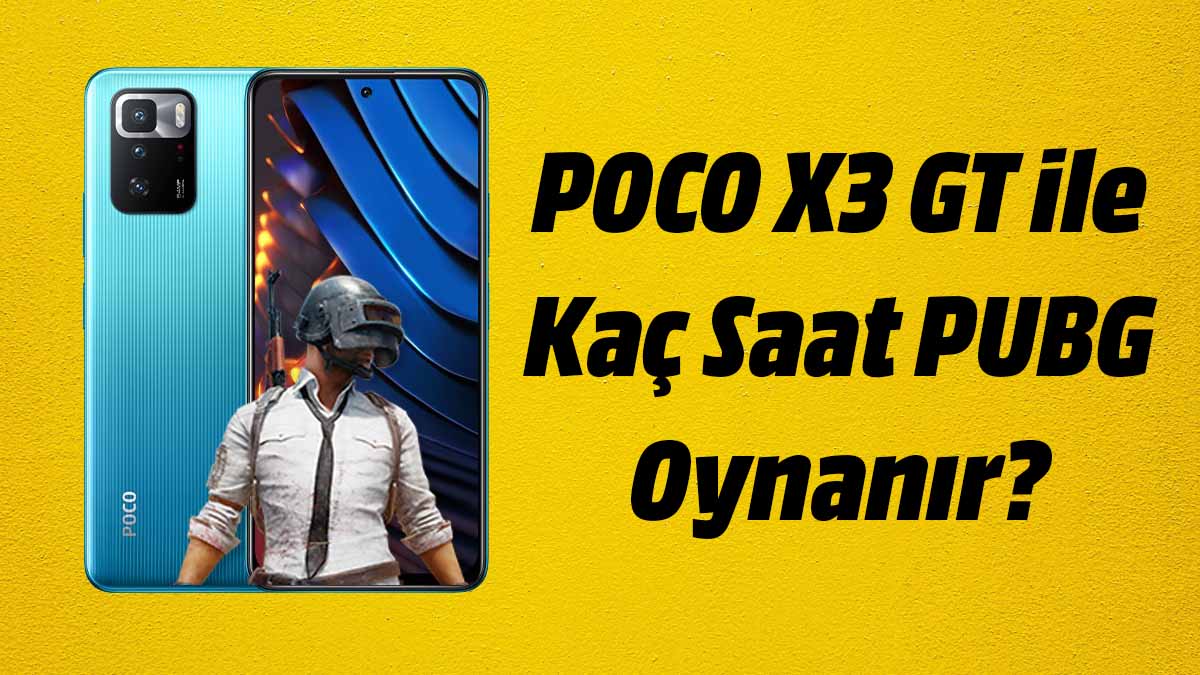 POCO X3 GT