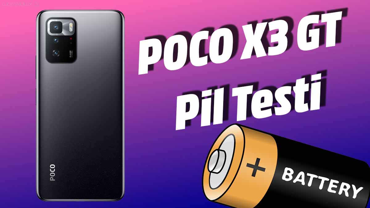 POCO X3 GT Pil