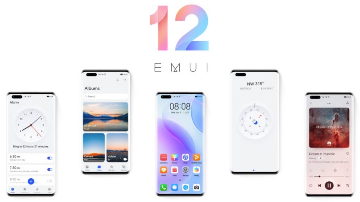 Huawei EMUI 12 Alacak Modeller