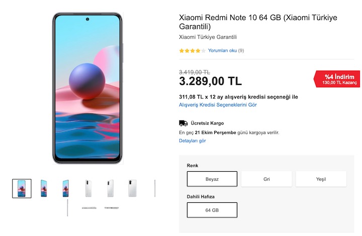 Redmi Note 10
