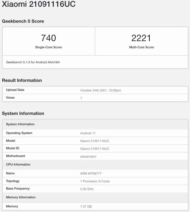 Redmi Note 11 Pro