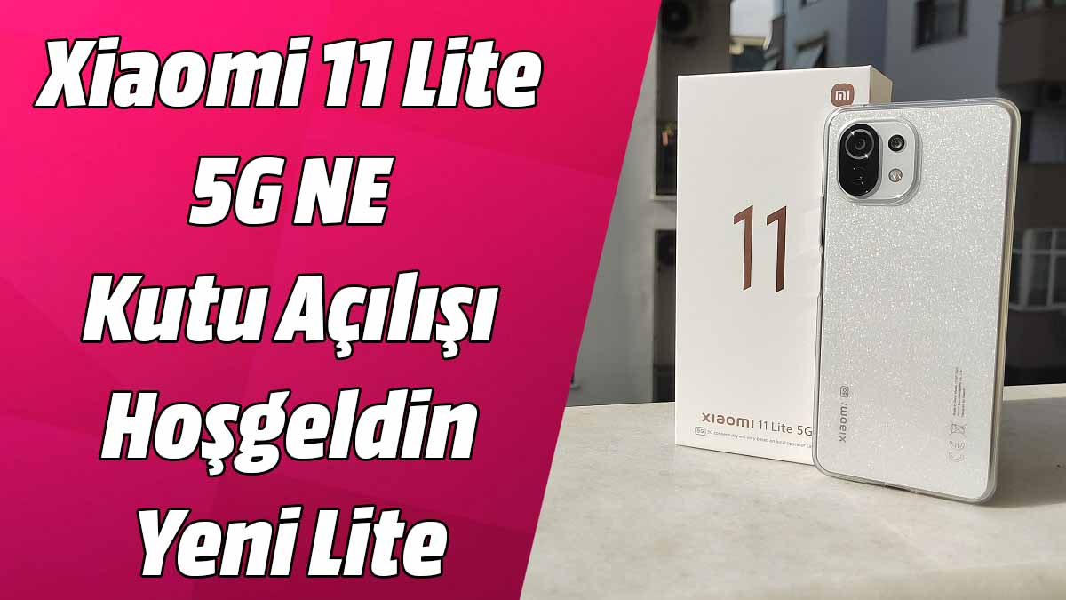 Xiaomi 11 Lite 5G NE kutu