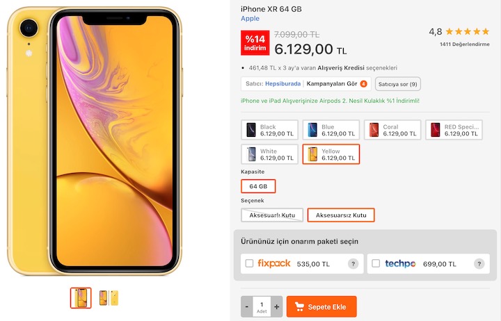 iPhone XR