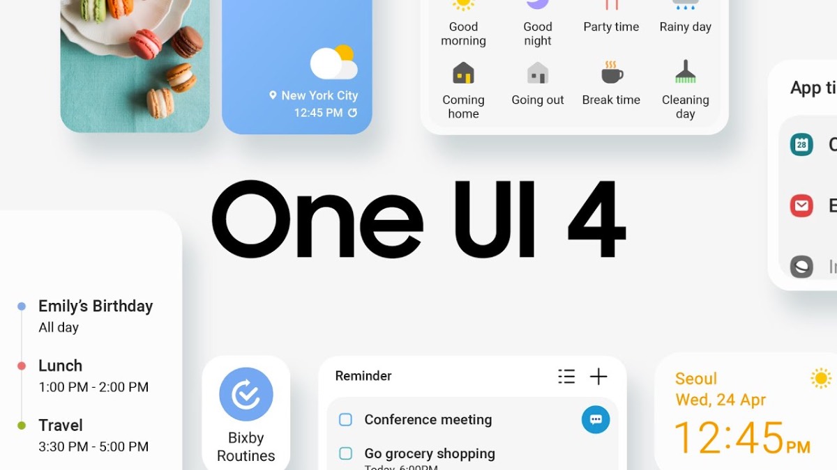 Galaxy S20 için One UI 4.0